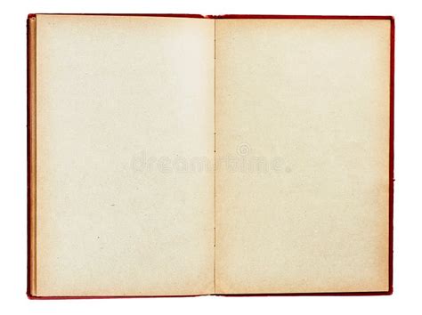страницы книги пустые изолированные старые Стоковое Фото - изображение ...