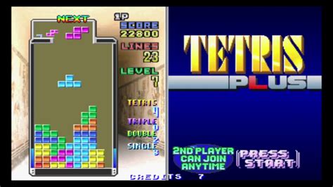 tetris  classic mode mame  youtube