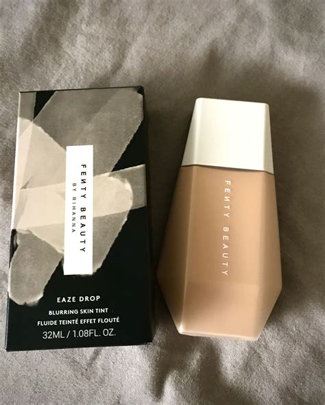 fenty beauty eaze drop blurring skin tint review swatches artofit