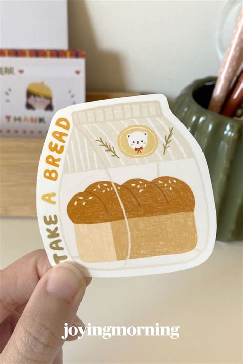 punny bread stickers