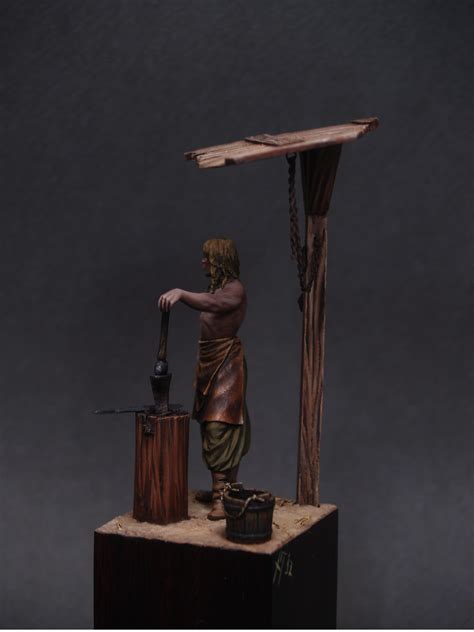 Completed - Norse Blacksmith | planetFigure | Miniatures