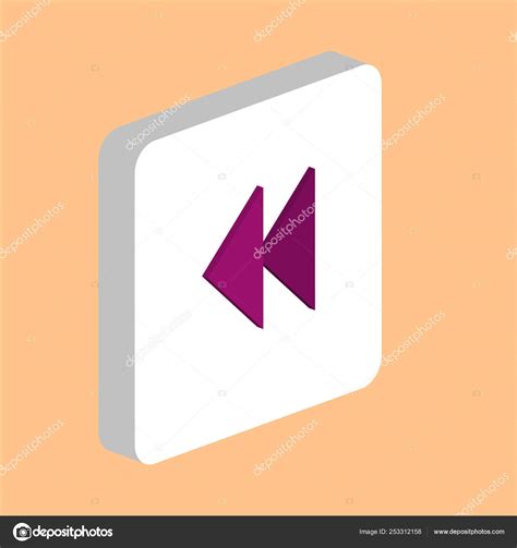 Rewind computer symbol — Stock Vector © burntime555 #253312158