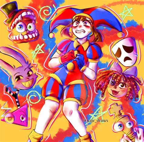 THE AMAZING DIGITAL CIRCUS Image by Yaje Draws #4046352 - Zerochan
