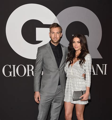 Calvin Harris shows off model girlfriend Aarika Wolf as they visit ...