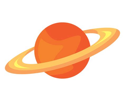 saturn planet space  vector art  vecteezy