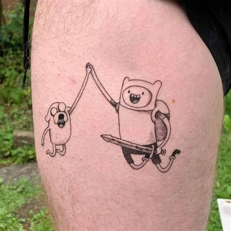 20+ Adventure Time Tattoo Ideas That Will Blow Your Mind!