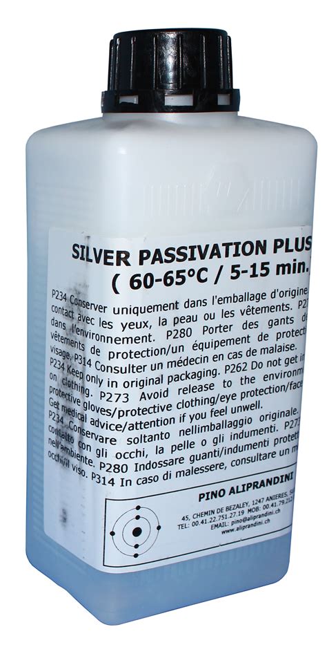 SILVER PASSIVATION PLUS 10% – химическая пассивация серебра
