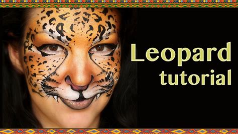 Leopard — Makeup & Face Painting Tutorial — Аквагрим Леопард | Face ...
