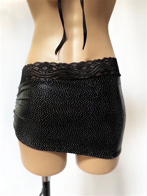 Stripper outfit black two piece outfit stripper two piece | Etsy