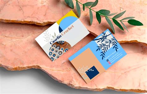 Визитка для мастера вязания крючком on Behance