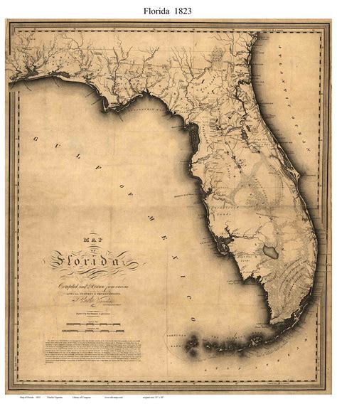 Old State Maps of Florida