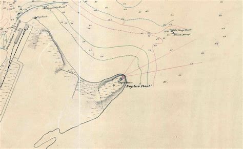 Map of Poplar Point Lighthouse Location