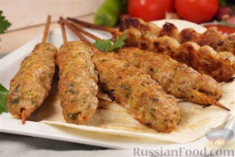Люля-кебаб, В духовке, рецепты на RussianFood.com: 24 рецепта