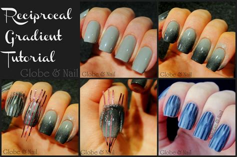 globe nail reciprocal gradient tutorial