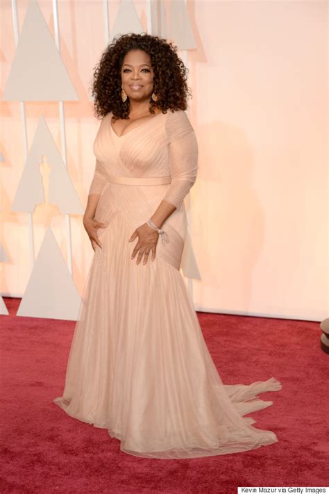 Oprah's Oscar Dress 2015 Is A Beautiful Gown Fit For A TV Queen | HuffPost