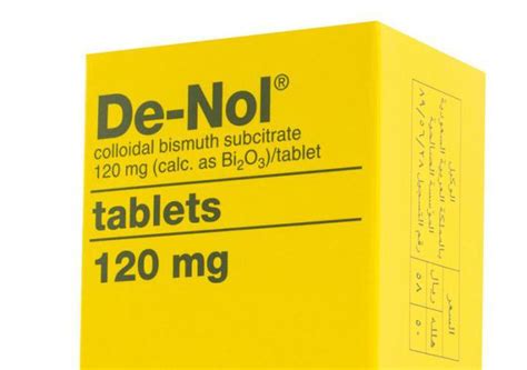 Das Medikament "De-Nol": die Zusammensetzung des Arzneimittels ...