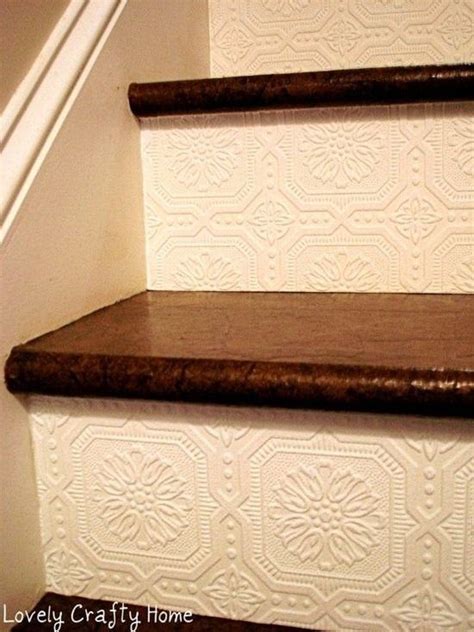 Идеи украшения лестниц | Wallpaper stairs, Stairs makeover, Paintable ...