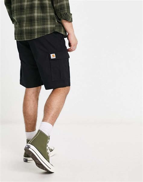 Черные узкие шорты-карго Carhartt WIP Aviation – заказать из-за рубежа ...
