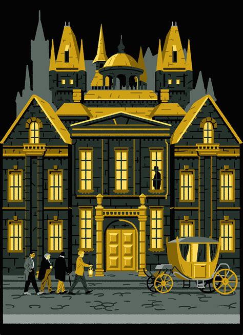 morriton manor illustrated  paper book  behance