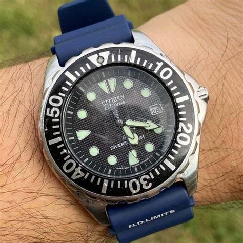 DISCONTINUED - Citizen Dive Watch Eco-Drive *RARE* Ref BN0000-04H ...