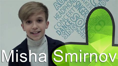 Misha Smirnov sends a message for ESC+Plus (Russia at Junior Eurovision ...