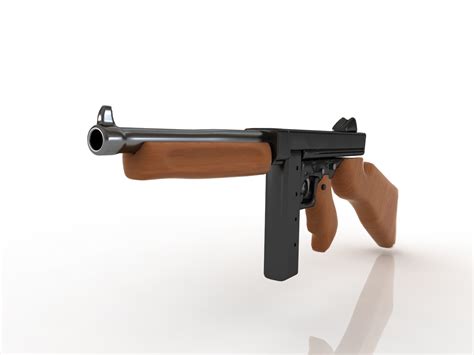 3d модель - Автомат