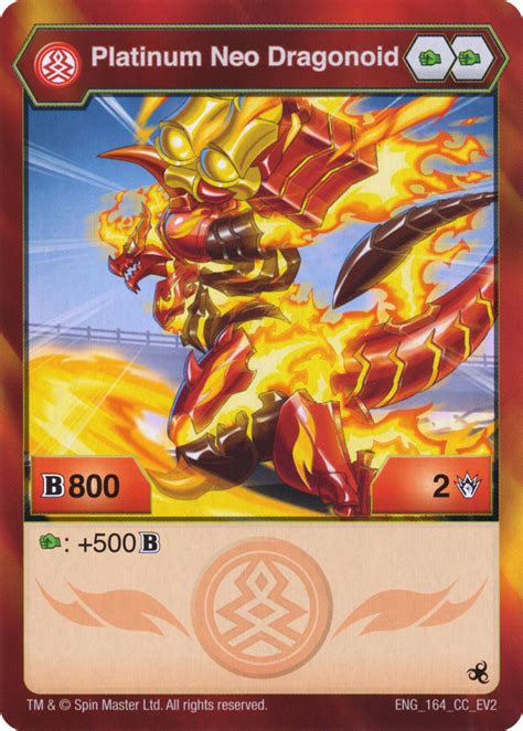 Pyrus Platinum Neo Dragonoid (EV2) - The Bakugan Wiki