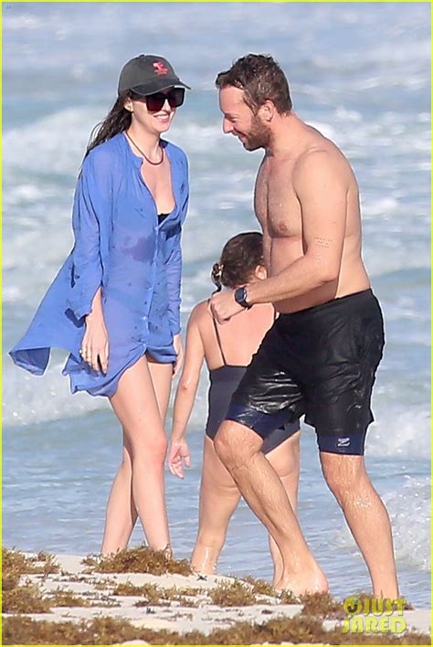 Dakota Johnson & Chris Martin Spend New Year's at the Beach Together in ...