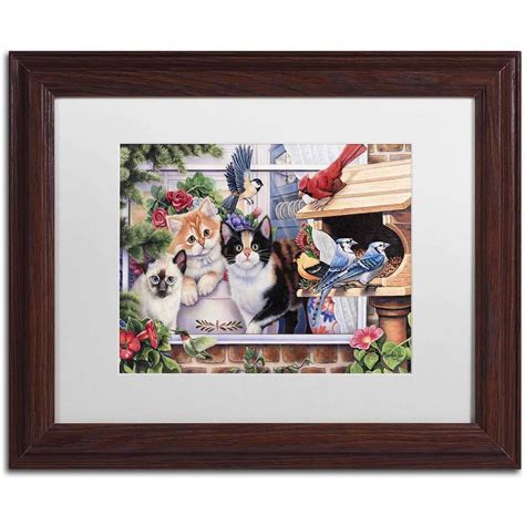 Trademark Fine Art 'Springtime Wonders' Canvas Art by Jenny Newland ...