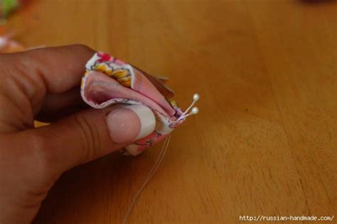 Текстильные бабочки для украшения волос - Russian-Handmade.com