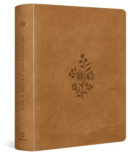 ESV Journaling Study Bible (TruTone over Board, Nubuck Caramel) | Free Delivery at Eden.co.uk