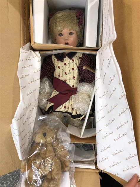 Danbury Mint Porcelain Doll PENNY by Cindy Marschner Rolfe, 17" tall | eBay