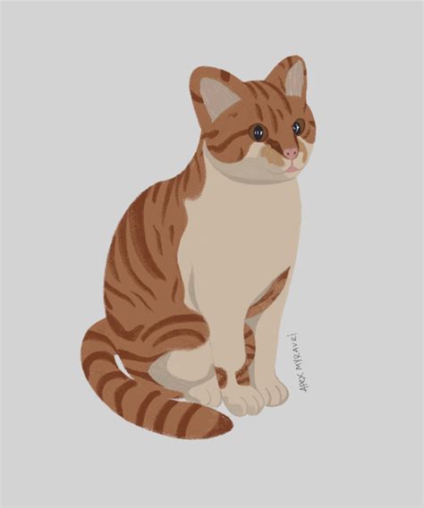 Рыжик (кот) в стиле Животные, Персонажи на Illustrators.ru
