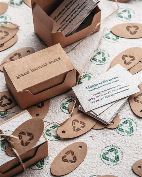 Eco-friendly Business Cards: Green Banana Paper - Nadi Marketing