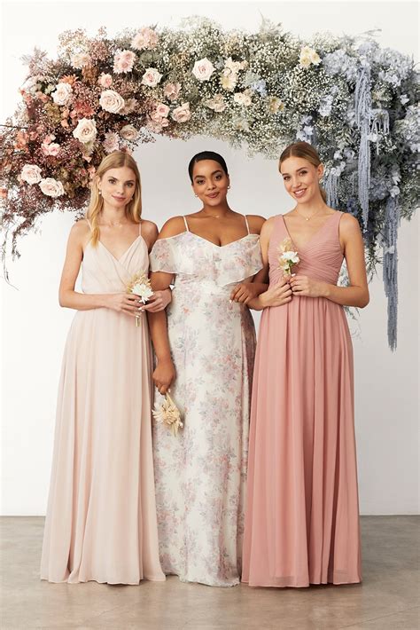 Blush Pink Bridesmaid Dresses | Pale Blush Dresses | Birdy Grey