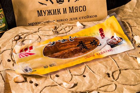 Купить угорь Унаги жареный в Москве | содержание соуса 30%