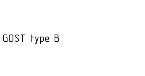GOST type B