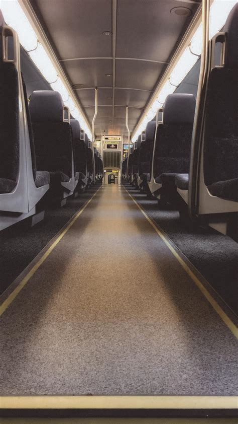 The etrain train has a secret car for quiet commuters 3