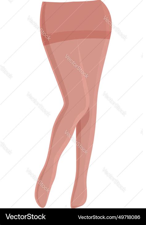 model pantyhose icon cartoon art people royalty  vector