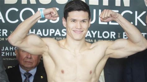 GOLD MEDALIST! DANIYAR YELEUSSINOV FIRST EVER PROFESSIONAL WEIGH IN ...