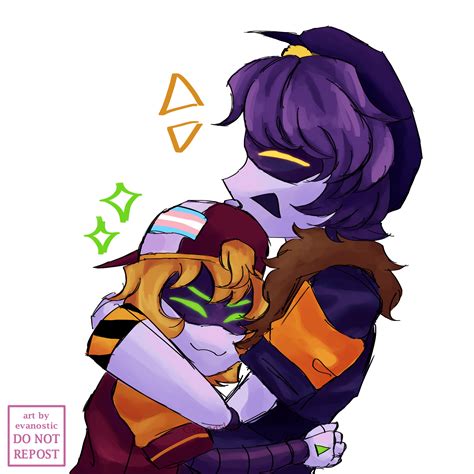 tumblr request - N and thad hugging : r/MurderDrones