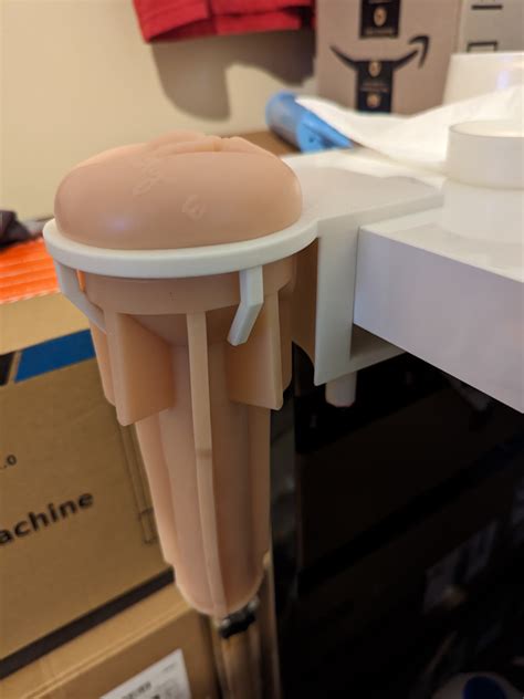 Fleshlight table-mounted drying rack by CloudyRowly | Download free STL