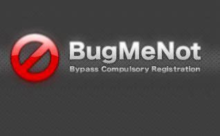 BugMeNot - Freewaregenius.com