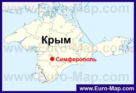 Карты Симферополя | Подробная карта города Симферополь с улицами и ...