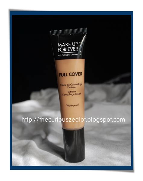 The Curious Zealot: Concealers: Makeup Forever Full Cover Concealer