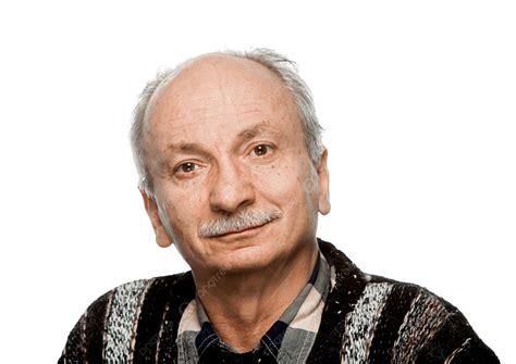 Happy Old Man Smile, Good Tempered, Portrait, Age PNG Transparent Image