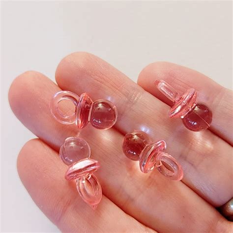 pink pacifier etsy