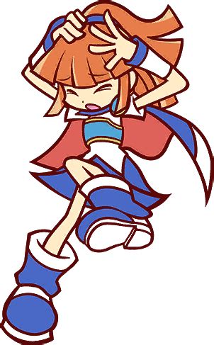 Puyo Puyo Tetris - Arle Nadja (Attacked) Sprite by Nick07208 on DeviantArt