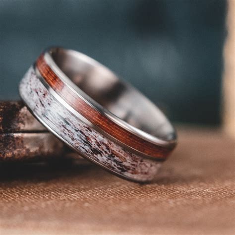 Custom Titanium and Gold Rings – Rustic and Main