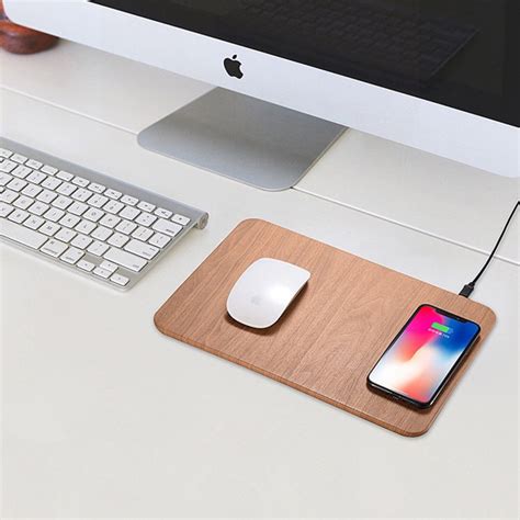 Mouse Pad Wireless Charging Creative Desktop Wireless | Etsy